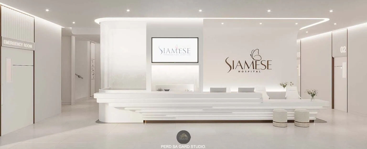 SIAMESE HOSPITAL PROJECT - ผลงานจาก PERD SA GARD. STUDIO บริษัท interior design รับรีโนเวทคลินิค แบบครบวงจร