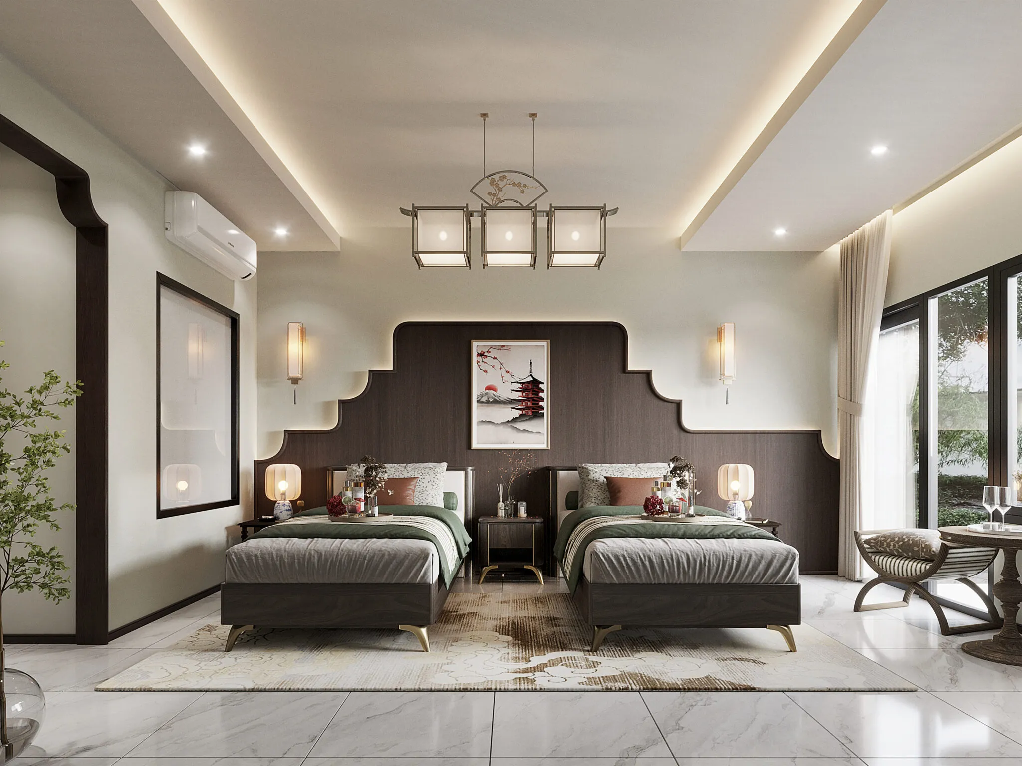 THE RIVA RESORT ( Villa ) | ผลงานจาก PERD SA GARD. STUDIO บริษัท interior design รับรีโนเวทรีสอร์ท แบบครบวงจร