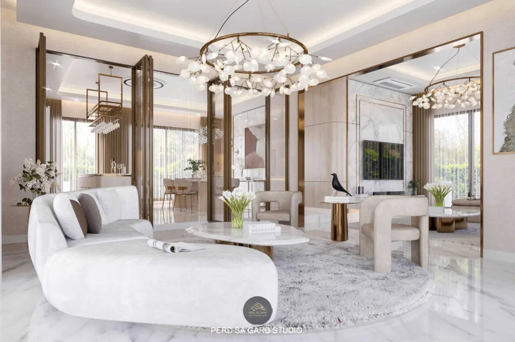 ผลงานจาก PERD SA GARD. STUDIO บริษัท interior design รีโนเวทออฟฟิศ | K.Malinee Private Residence