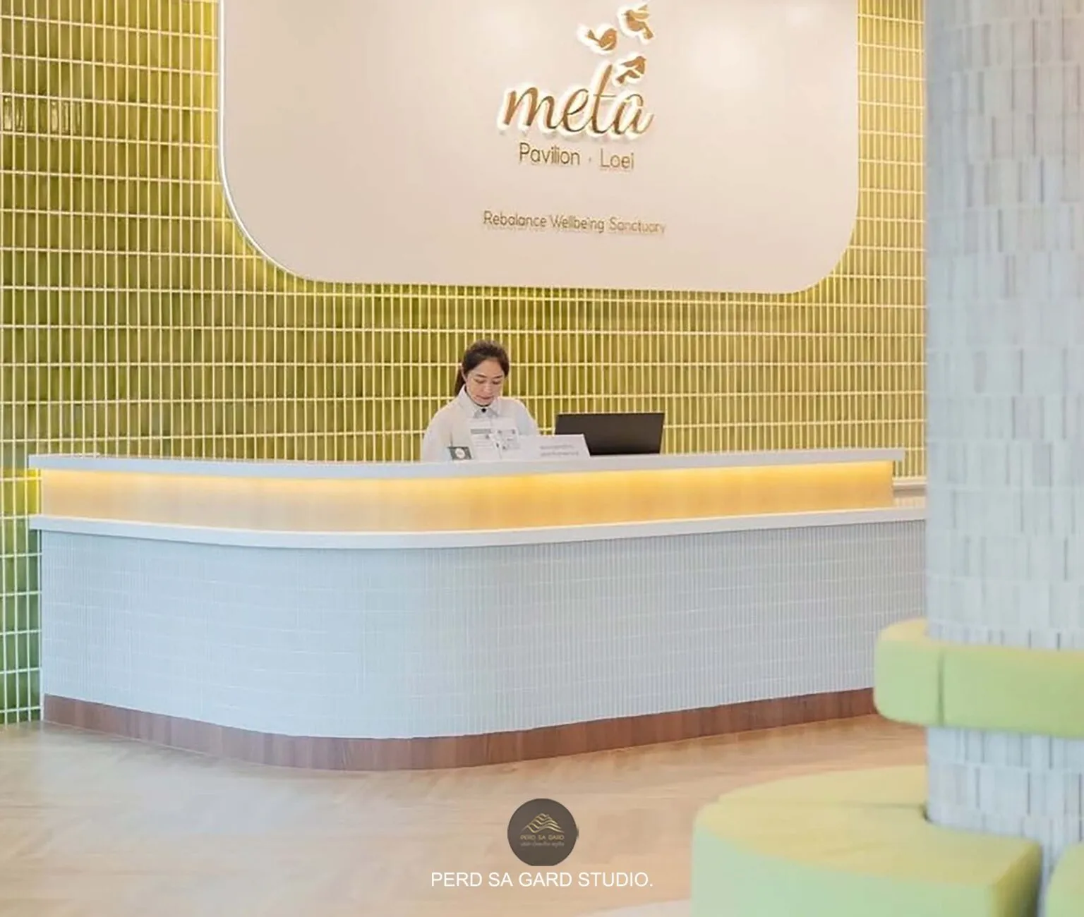 ผลงานจาก PERD SA GARD. STUDIO บริษัทออกแบบตกแต่งภายใน | Meta Pavilion Rebalance Wellbeing Center