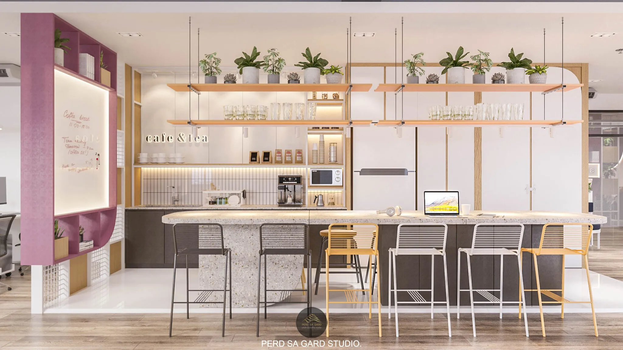 ผลงานจาก PERD SA GARD. STUDIO บริษัทออกแบบตกแต่งภายใน รีโนเวทออฟฟิศ | SENESTIA OFFICE