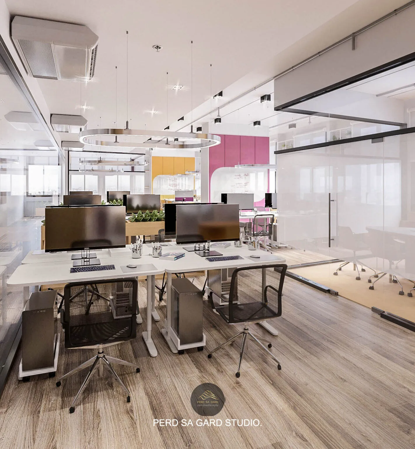 ผลงานจาก PERD SA GARD. STUDIO บริษัทออกแบบตกแต่งภายใน รีโนเวทออฟฟิศ | SENESTIA OFFICE
