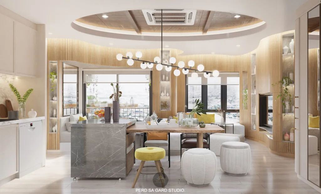 ผลงานจาก PERD SA GARD. STUDIO บริษัท interior design รับรีโนเวทคอนโด ออกแบบโรงแรม | The Key Rama 3 Condo K. Pam